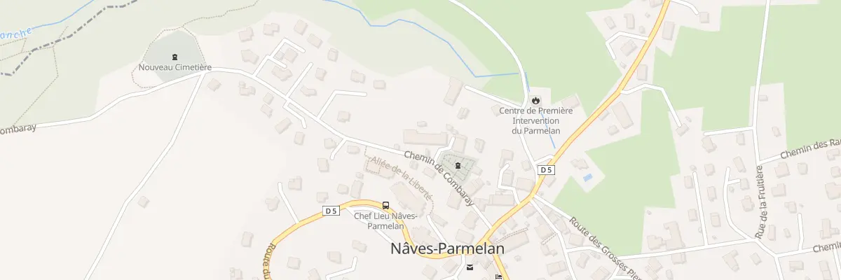 Plan du 130A Che du Combaray à Nâves-Parmelan