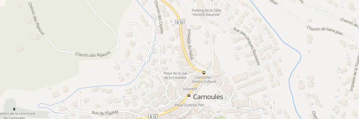 Plan du 53 Rue Danielle Casanova à Carnoules