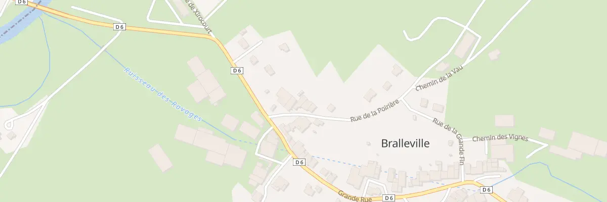 Plan du 5 Rue de la Poiriere à Bralleville