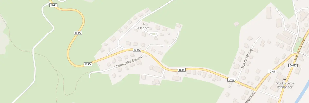 Plan du 8 Rue de Beaupaquier à Mouthe