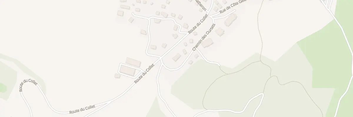 Plan du 290 Che des Ourtets à Ancelle