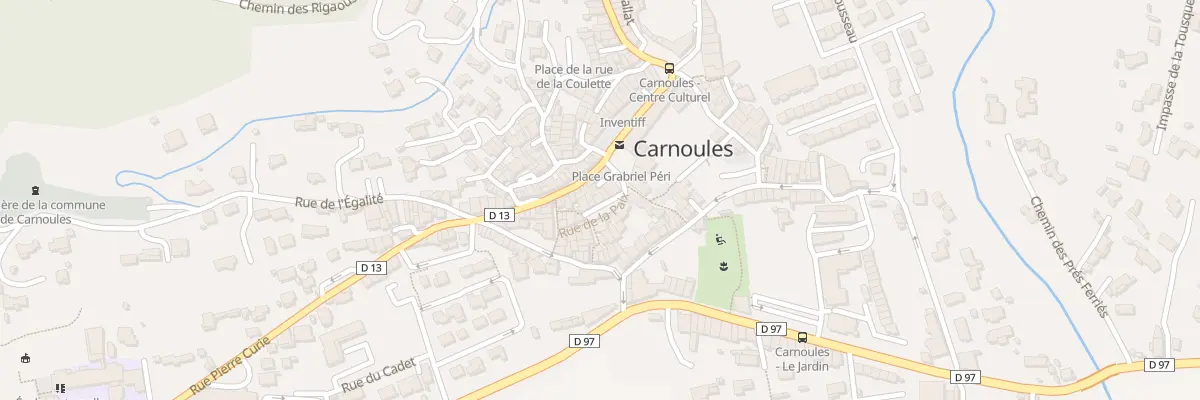 Plan du 26 Rue de la Paix à Carnoules