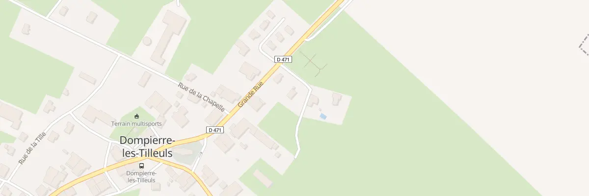 Plan du 4 Rue des Mélèzes à Dompierre-les-Tilleuls