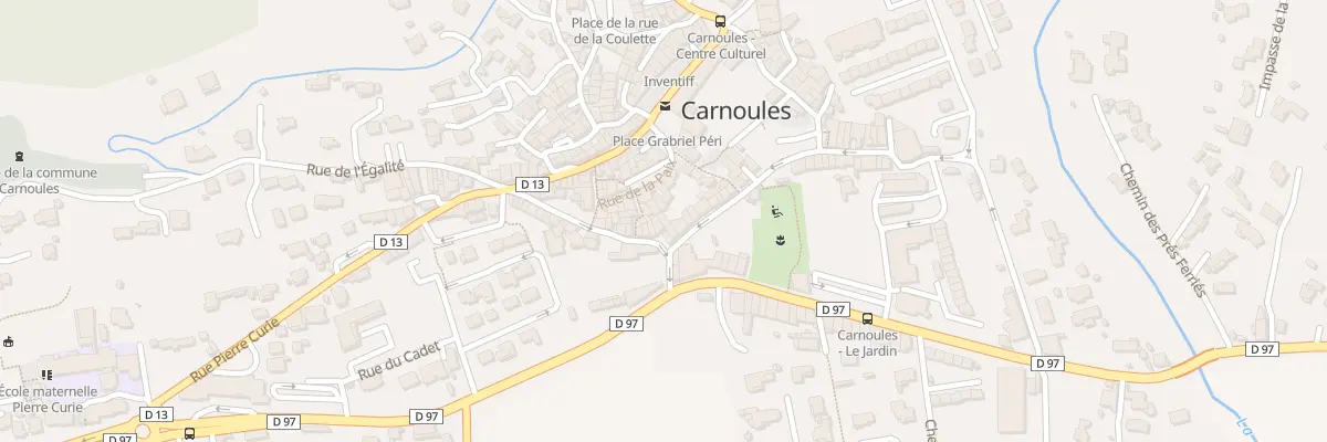 Plan du 149 Rue Jeanne d’Arc à Carnoules