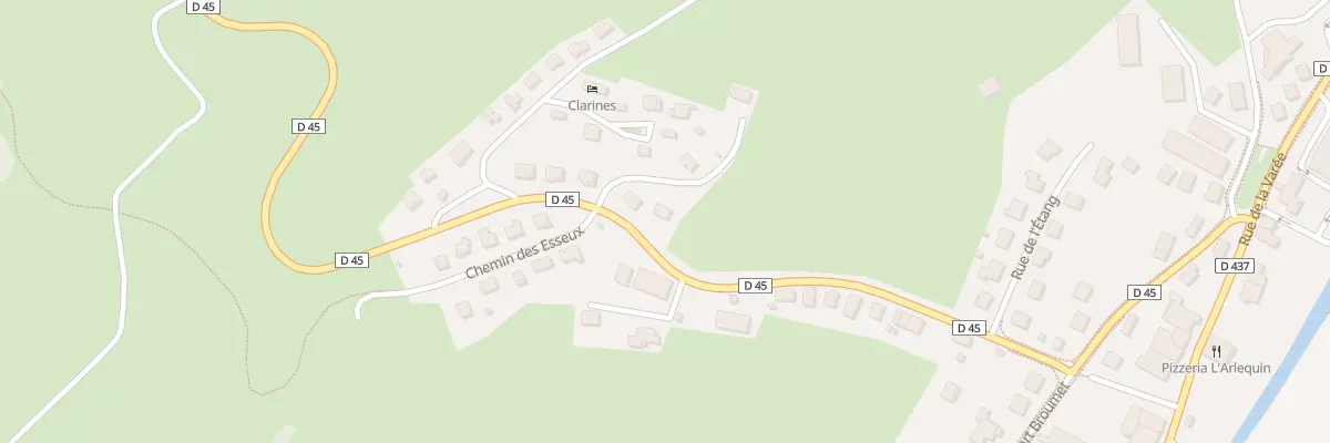 Plan du 6 Rue de Beaupaquier à Mouthe