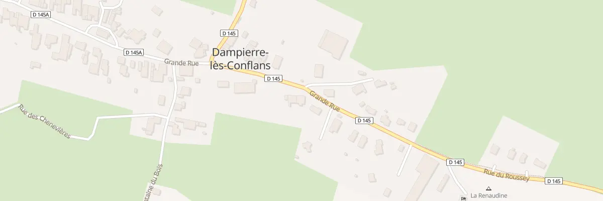 Plan du 9 Grande Rue à Dampierre-lès-Conflans