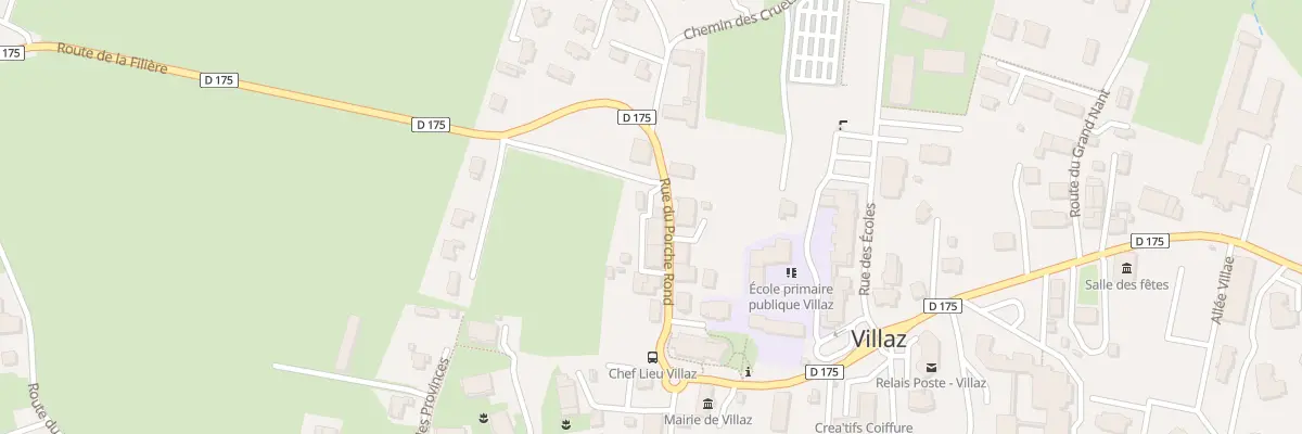 Plan du 79 Rue du Porche Rond à Villaz