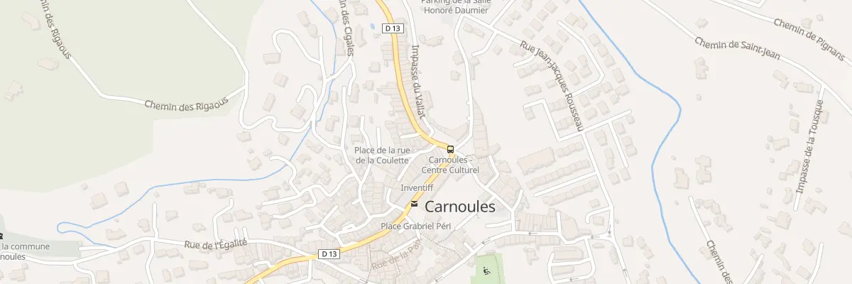 Plan du 31 Rue Danielle Casanova à Carnoules