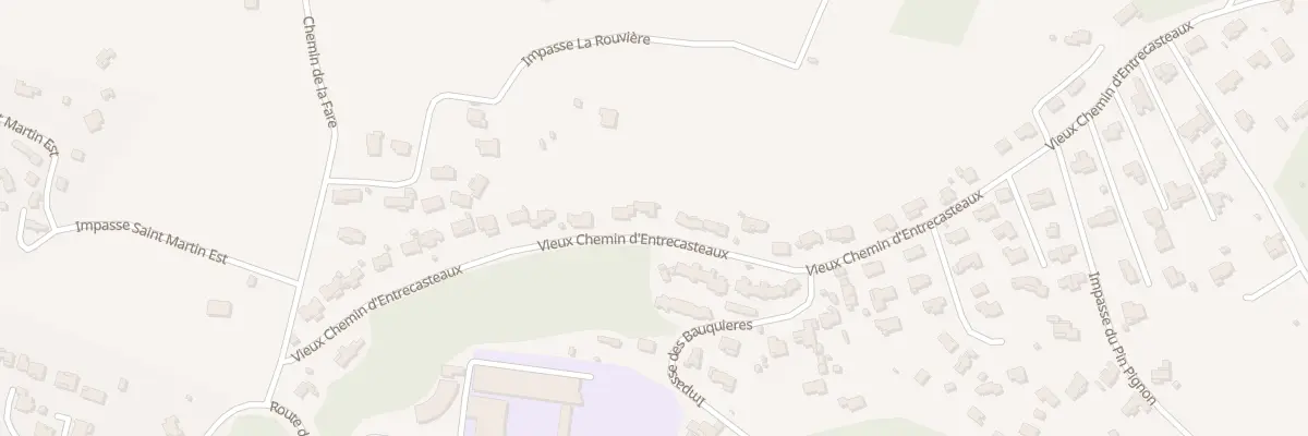 Plan du 9001 Chemin d’Entrecasteaux à Carcès