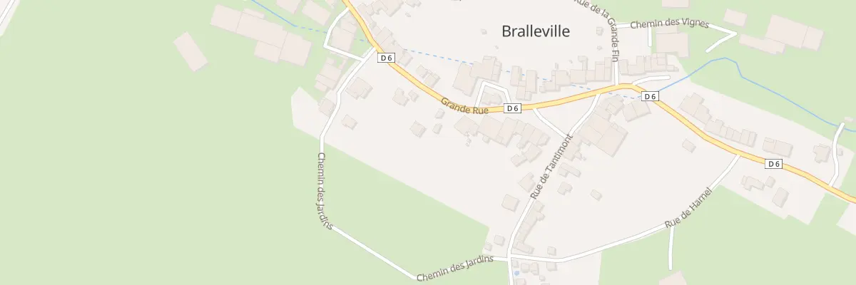 Plan du 6B Gr Grande Rue à Bralleville
