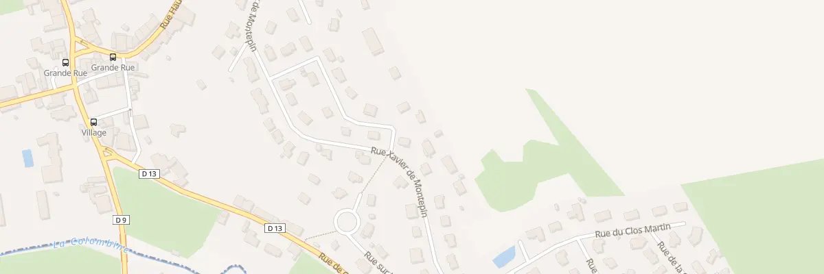Plan du 25 Rue Xavier de Montépin à Frotey-lès-Vesoul