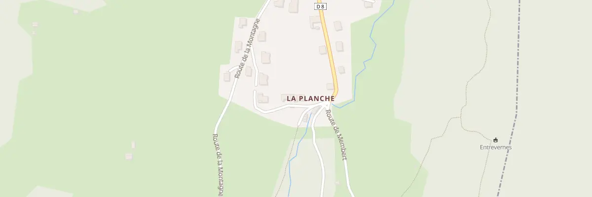 Plan du 6 Imp de la Scierie à Entrevernes