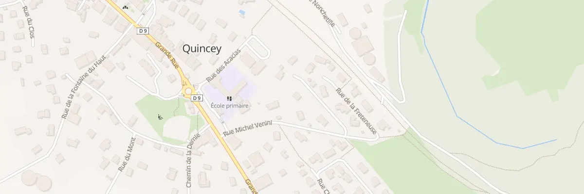 Plan du 5 Rue Michel Venini à Quincey