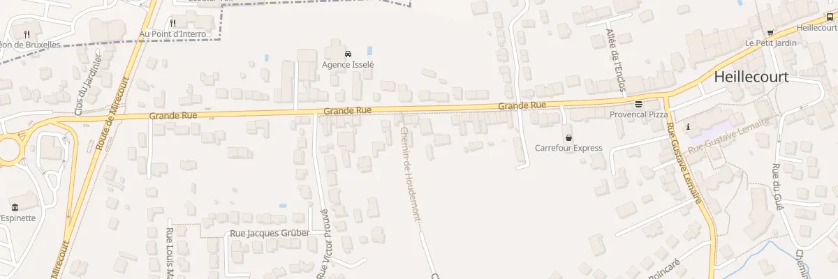 Plan du 105 Gr Grande Rue à Heillecourt