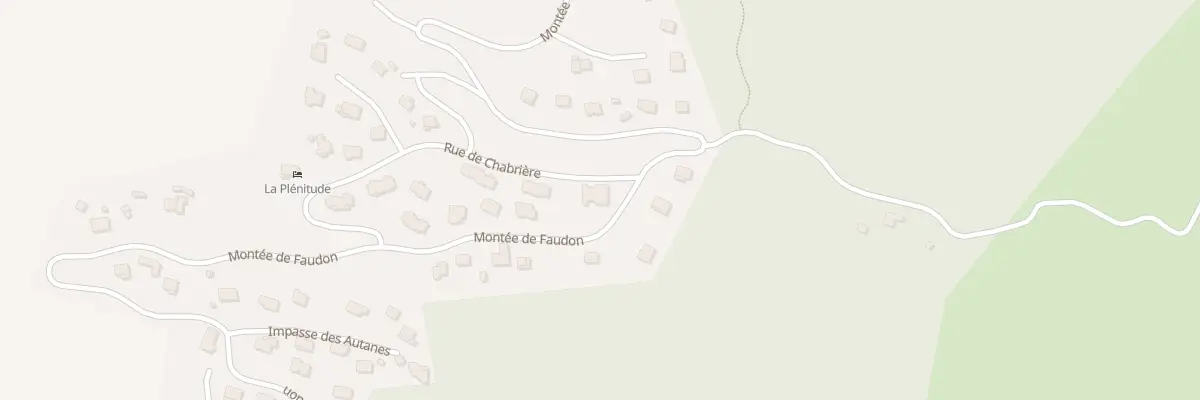 Plan du 1105 Rue Montée de Faudon à La Bâtie-Neuve