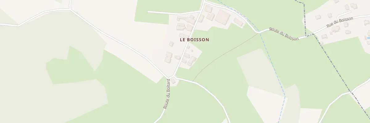 Plan du 711 Rte du Boisson à Châteauneuf