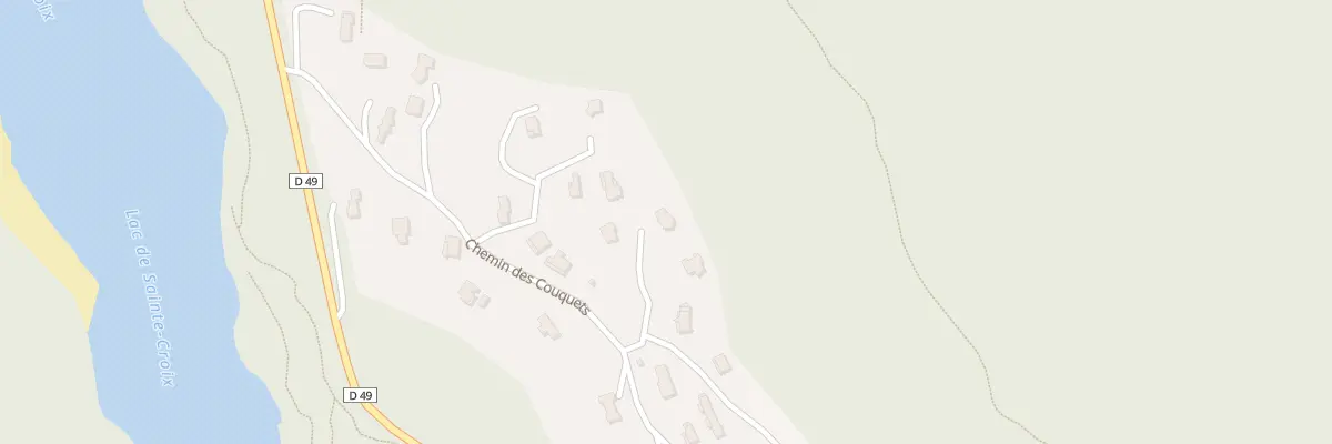 Plan du 485 Che des Couquets à Bauduen