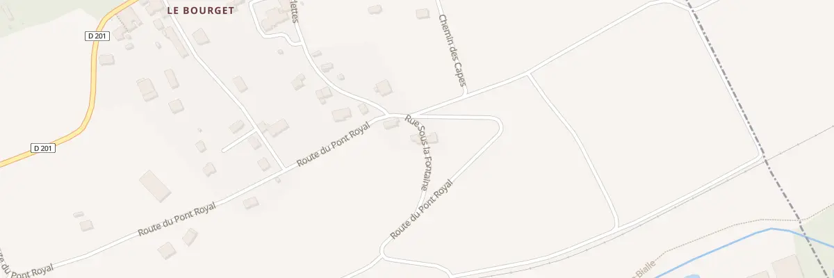 Plan du 6505 Sous la Fontaine à Saint-Pierre-d’Albigny