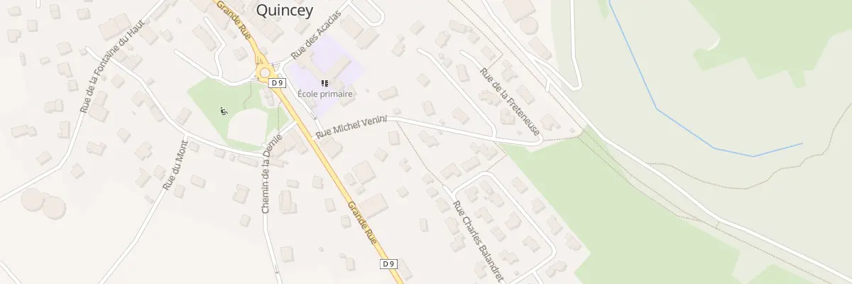 Plan du 8 Rue Michel Venini à Quincey