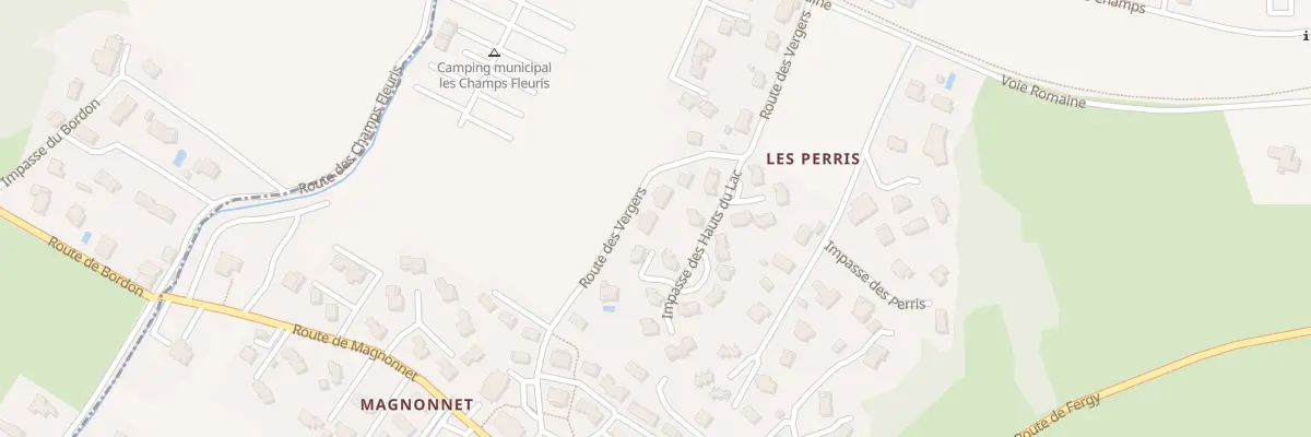 Plan du 237 Rte des Vergers à Duingt