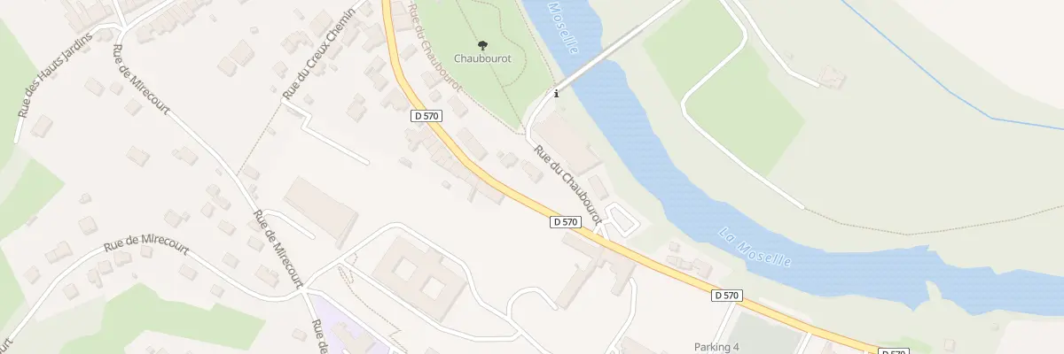 Plan du 25 Rue du Doyen Jacques Parisot à Flavigny-sur-Moselle
