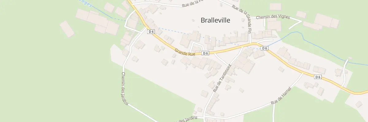Plan du 5028 Grande Rue à Bralleville