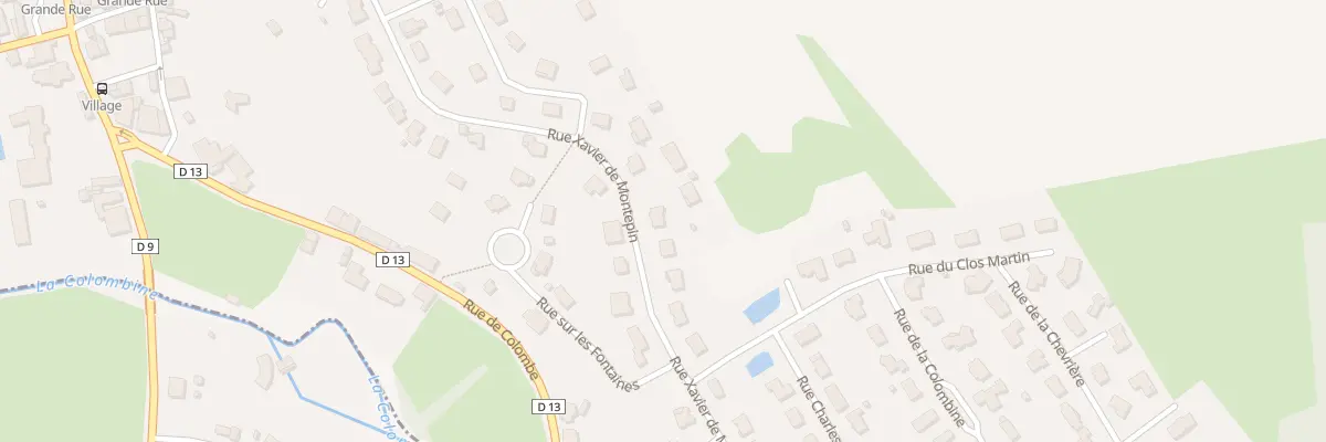 Plan du 35 Rue Xavier de Montépin à Frotey-lès-Vesoul