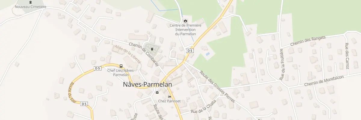 Plan du 79 Rte du Parmelan à Nâves-Parmelan
