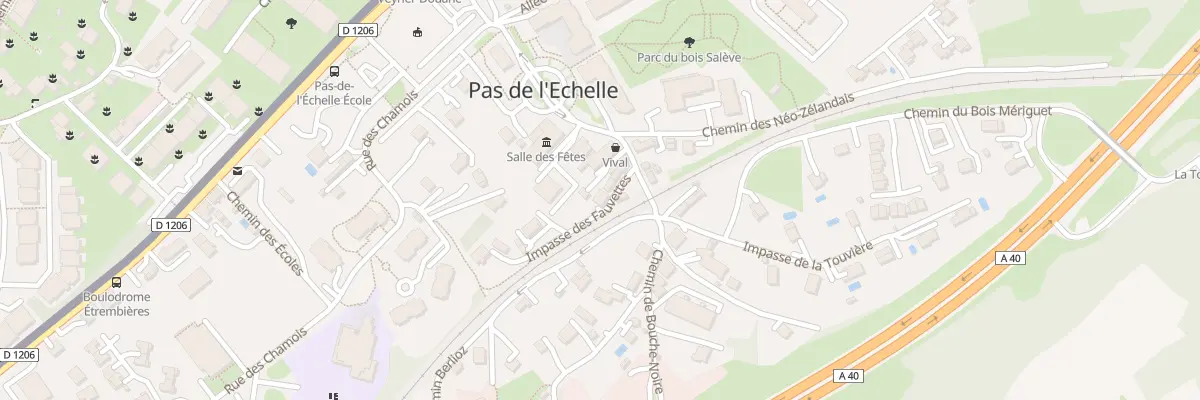 Plan du 32 Imp des Fauvettes à Étrembières