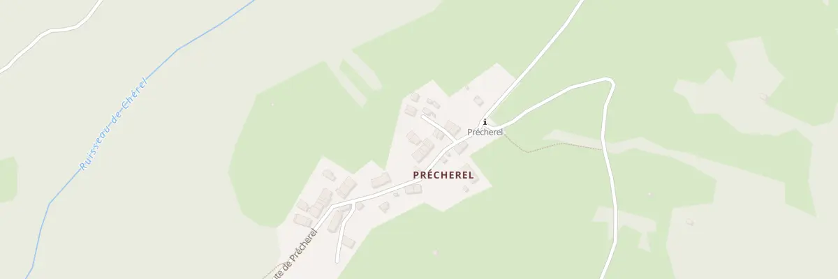 Plan du 117 Precherel à Jarsy