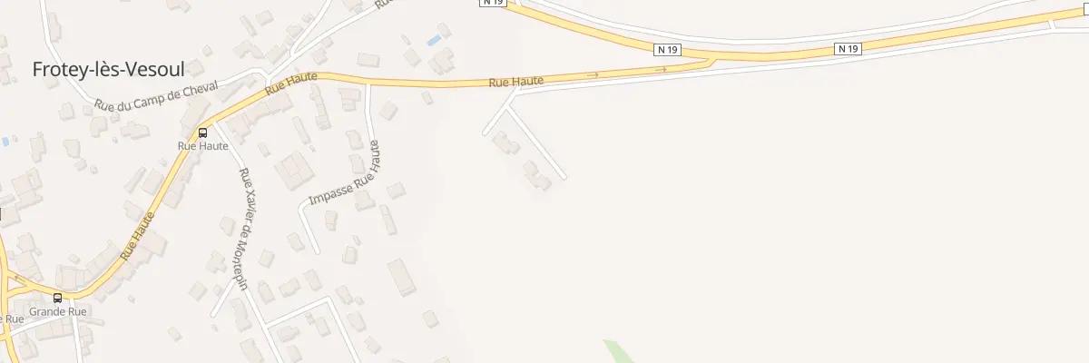 Plan du 32B Rue Haute à Frotey-lès-Vesoul