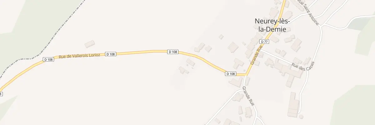 Plan du 11 Rue de Vallerois Lorioz à Neurey-lès-la-Demie