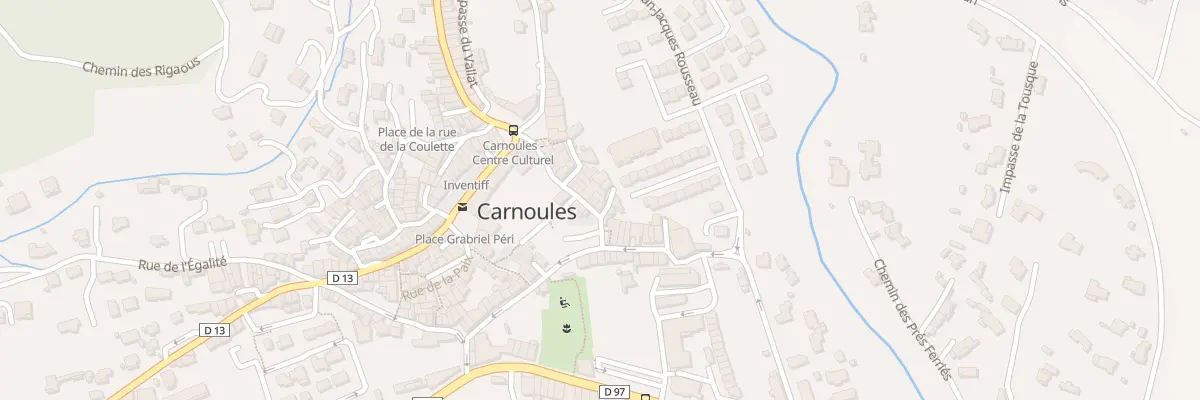 Plan du 12 Imp de l’Enclos à Carnoules