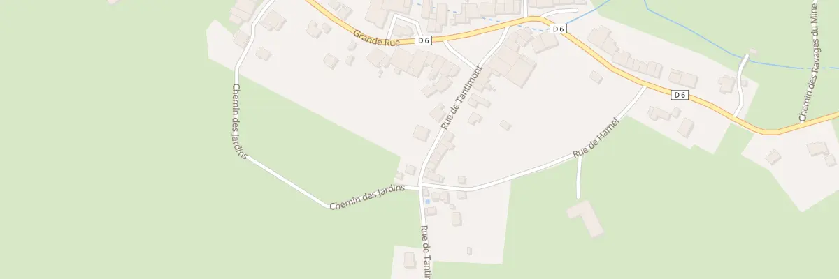 Plan du 8 Rue de Tantimont à Bralleville