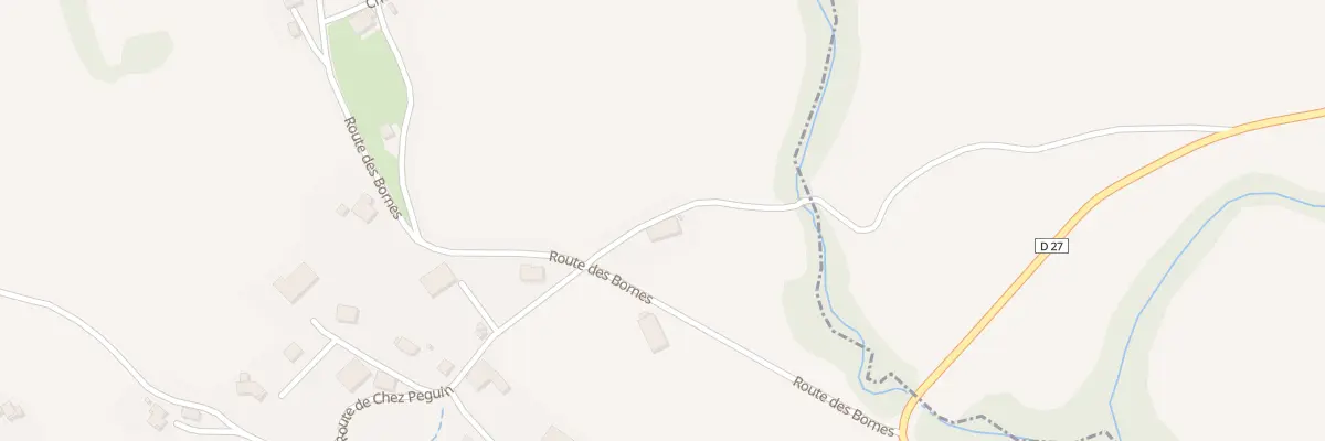 Plan du 264 Rte des Bornes à Menthonnex-en-Bornes