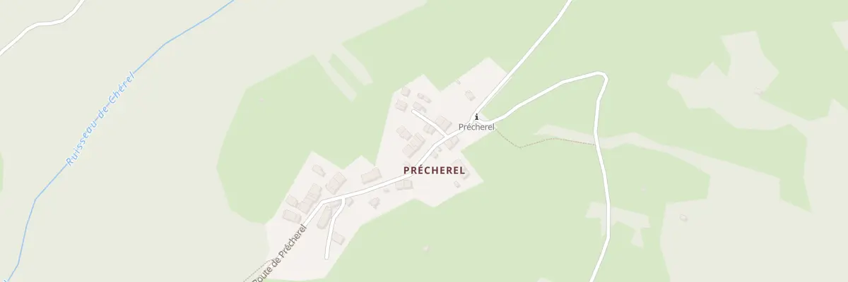 Plan du 114 Precherel à Jarsy