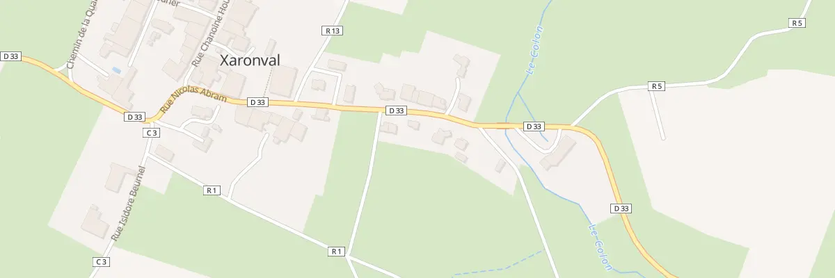 Plan du 7 Rue Nicolas Abram à Xaronval