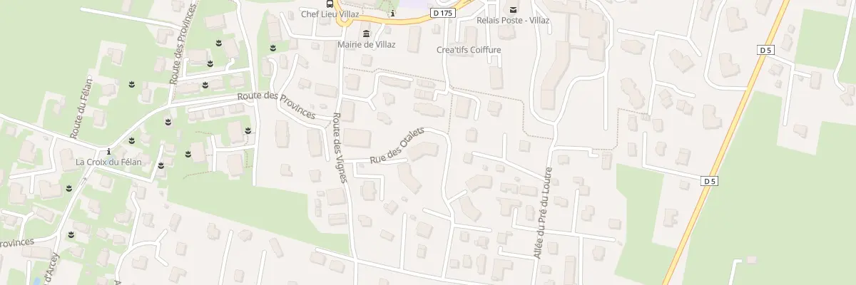 Plan du 171 Rue des Otalets à Villaz