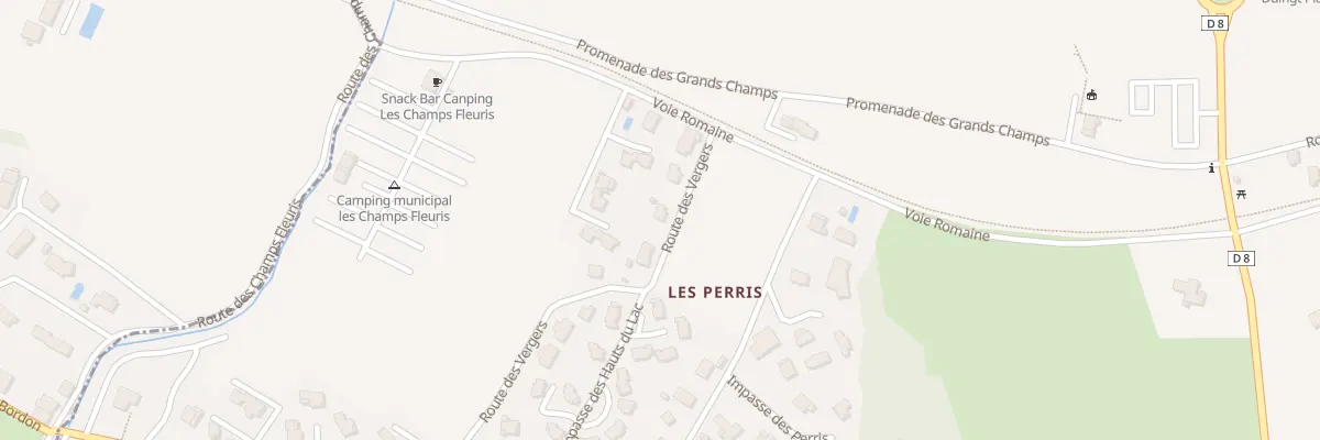 Plan du 62 Rte des Vergers à Duingt