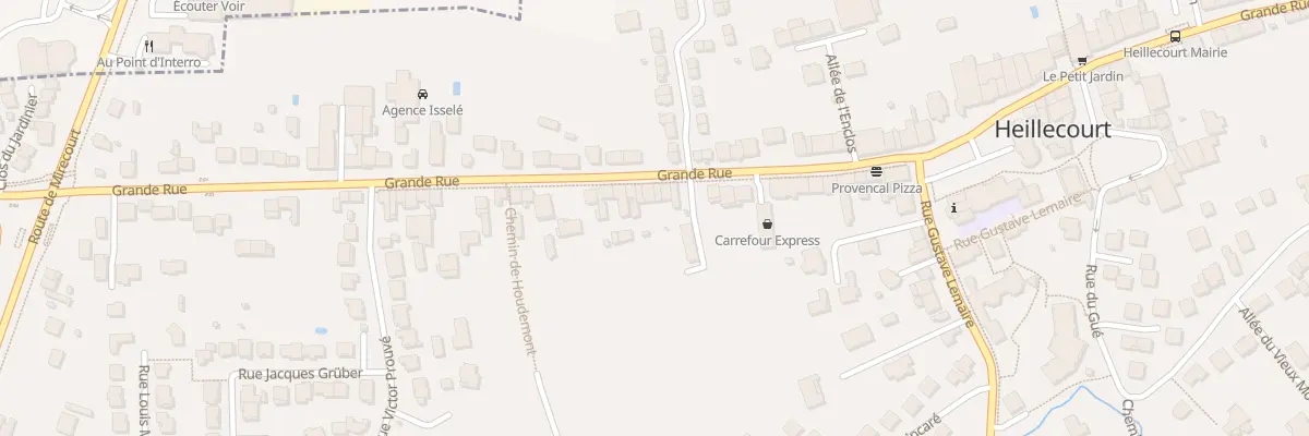 Plan du 85 Gr Grande Rue à Heillecourt