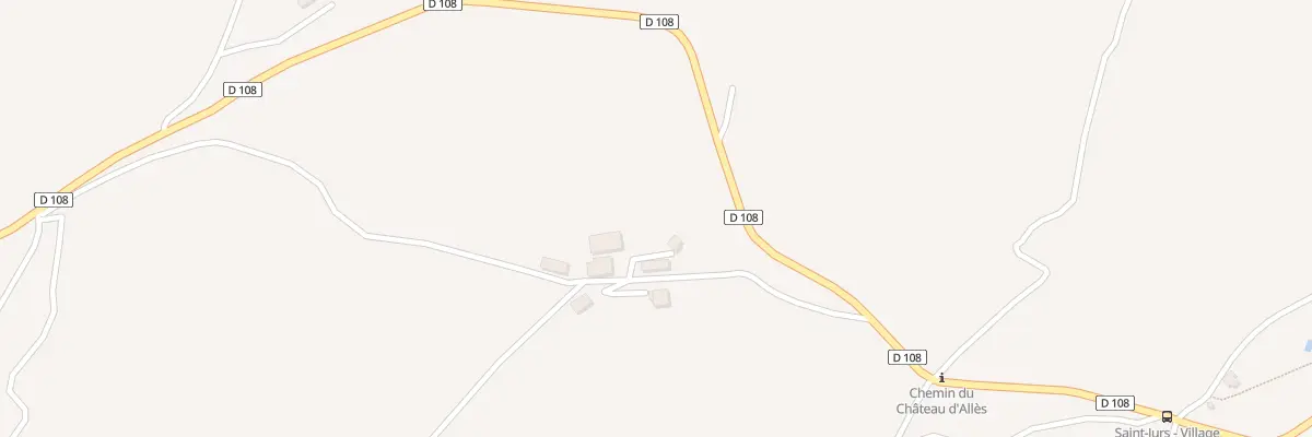 Plan du 7074 Les Condamines à Saint-Jurs