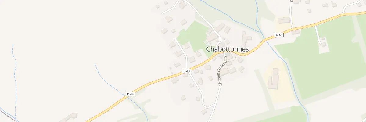 Plan du 2340 Rte de Chabottonnes à Saint-Jean-Saint-Nicolas