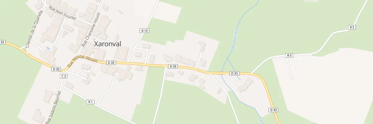 Plan du 6 Rue Nicolas Abram à Xaronval
