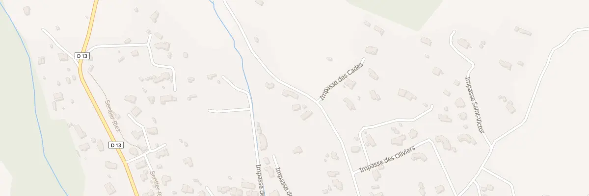 Plan du 258 Che de Besse à Carnoules