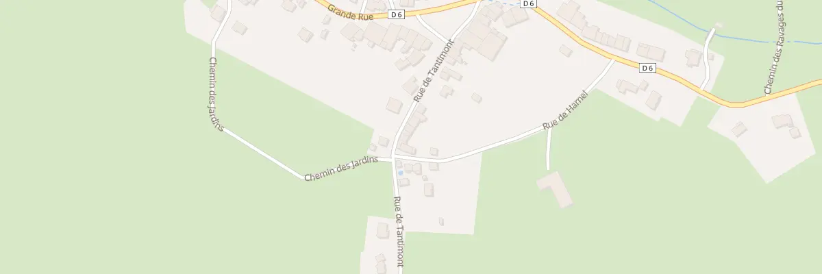 Plan du 11 Rue de Tantimont à Bralleville