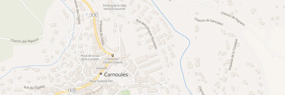 Plan du 58 Rue Voltaire à Carnoules
