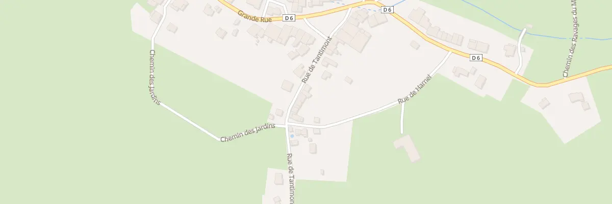 Plan du 7 Rue de Tantimont à Bralleville