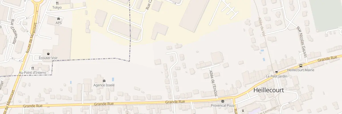 Plan du 23 Rue du Cdt Bidu à Heillecourt