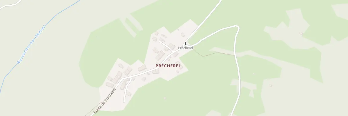Plan du 5122 Precherel à Jarsy