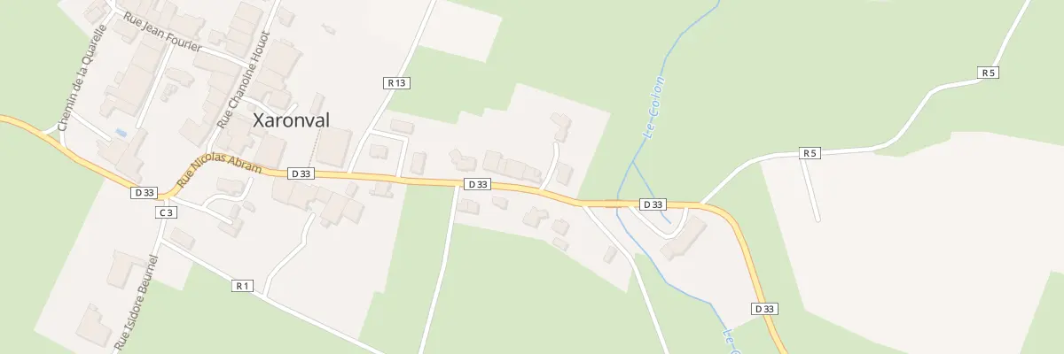 Plan du 4 Rue Nicolas Abram à Xaronval